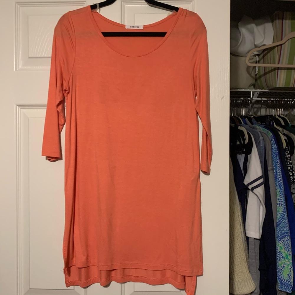 3/4 sleeve tunic